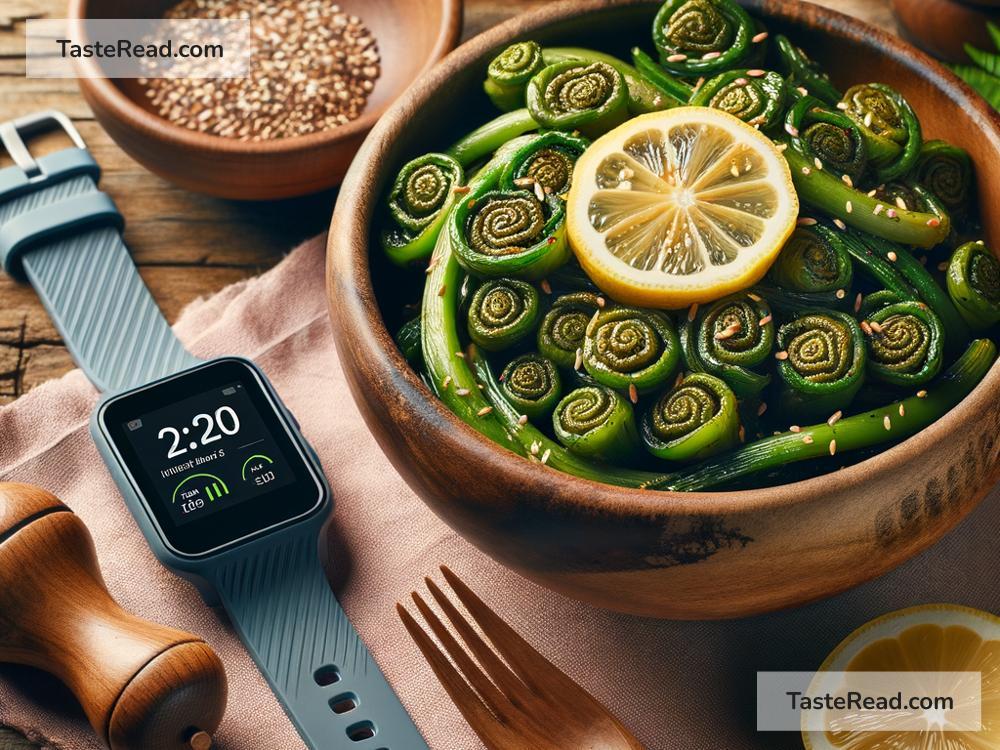 The role of fiddlehead ferns in maintaining energy during demanding tasks