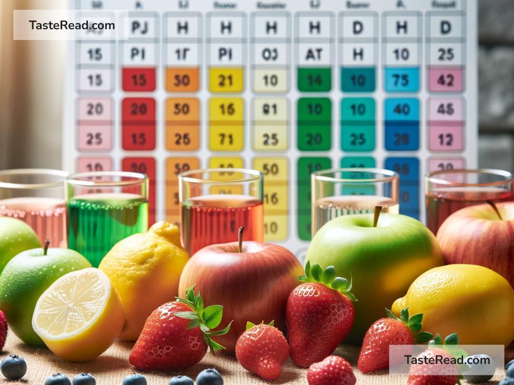 The role of pH in determining fruit taste