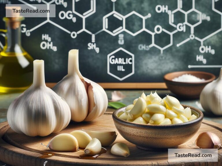 The role of sulfur compounds in the distinct flavor of garlic