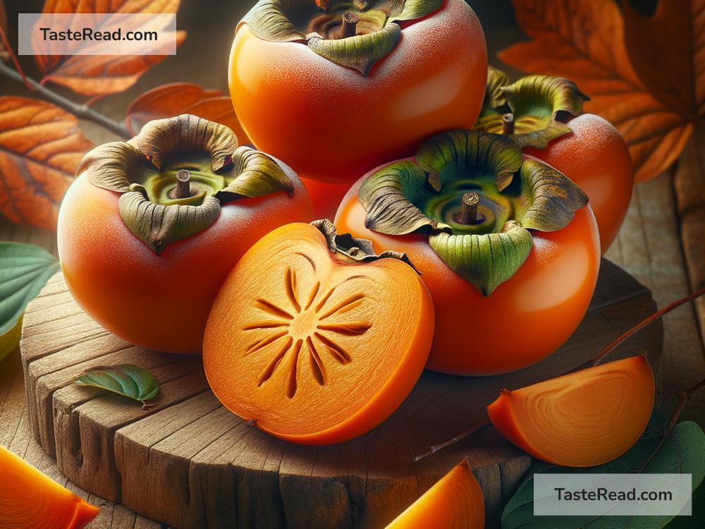 The role of tannins in the astringency of fruits like persimmons