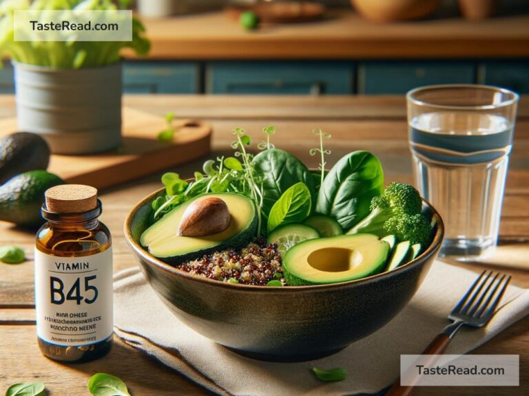 The Role of Vitamin B45 in Metabolic Health