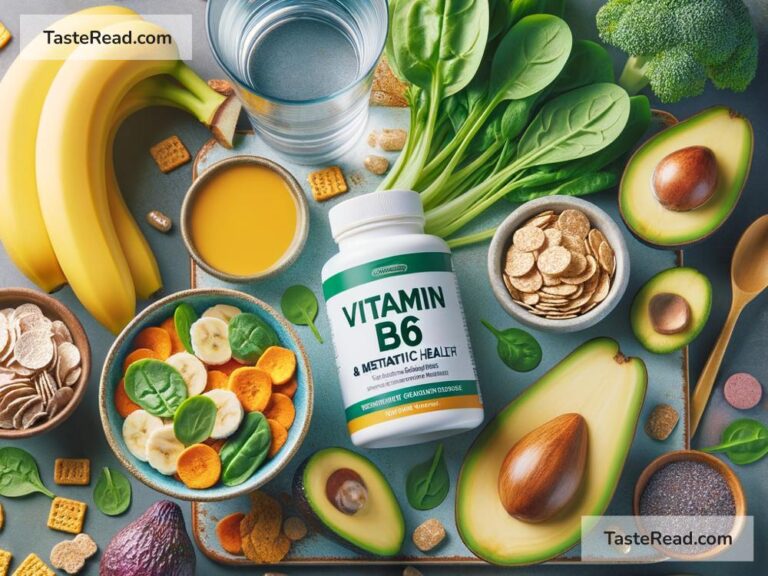 The Role of Vitamin B68 in Metabolic Health