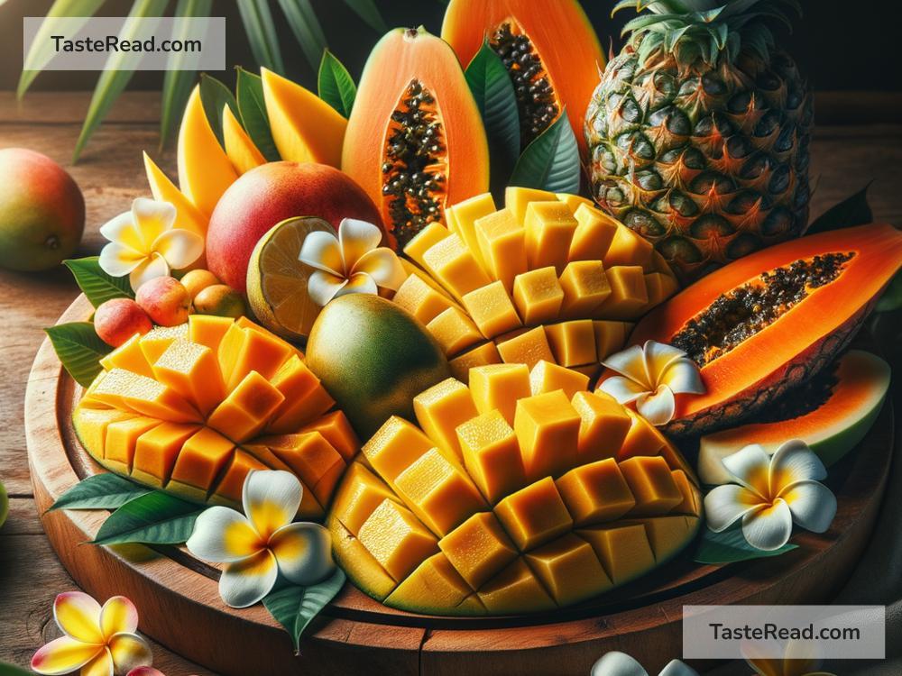 The role of volatile compounds in the aroma of tropical fruits
