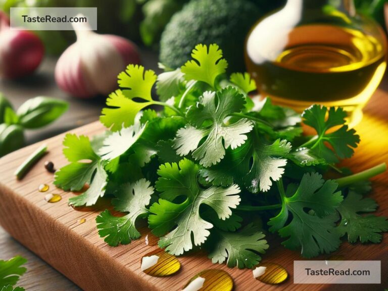 The role of volatile oils in the distinct aroma of herbs like cilantro