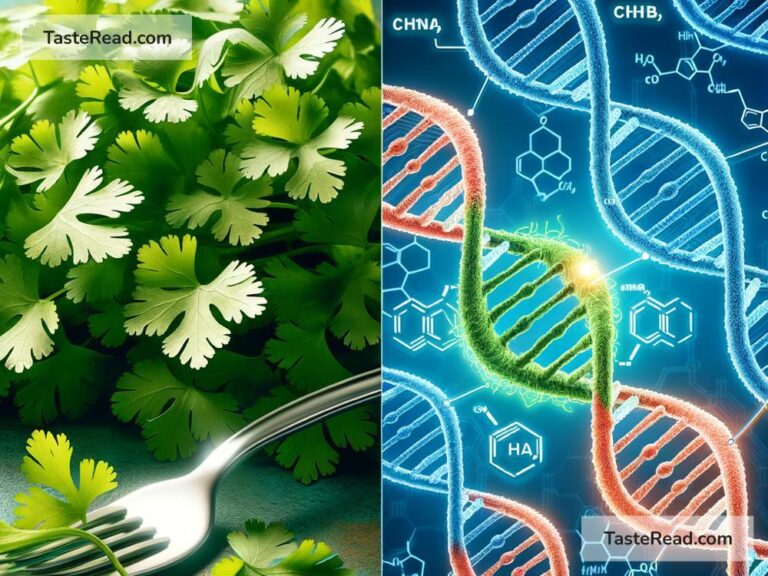 The science behind the genetic link to cilantro taste perception