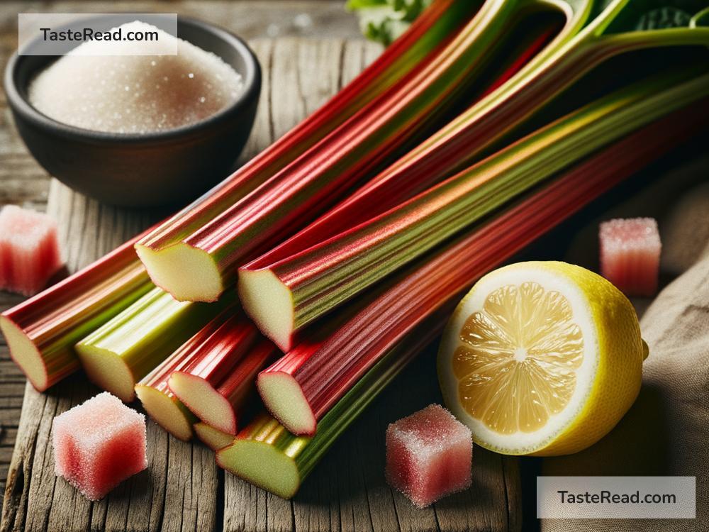 The science behind the tangy flavor of rhubarb