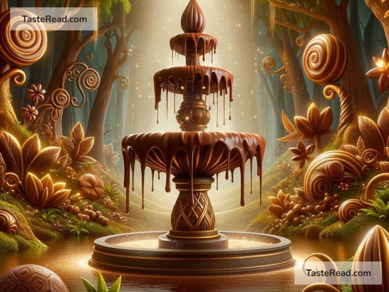 The story of the magical chocolate river fountain
