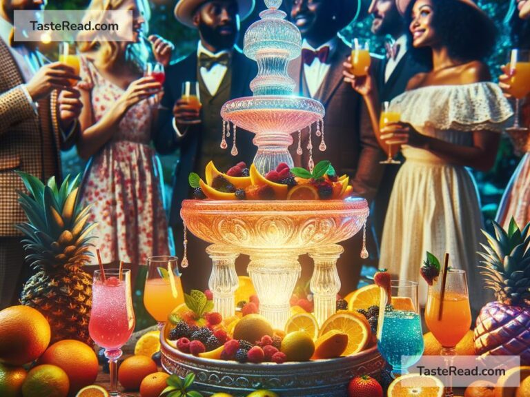 The story of the magical fruit punch fountain