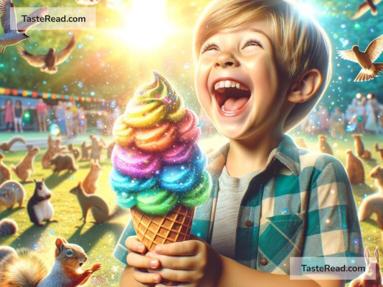 The story of the magical ice cream cone