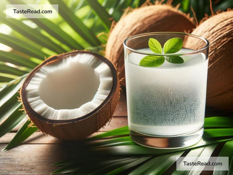 The surprising benefits of coconut water for hydration