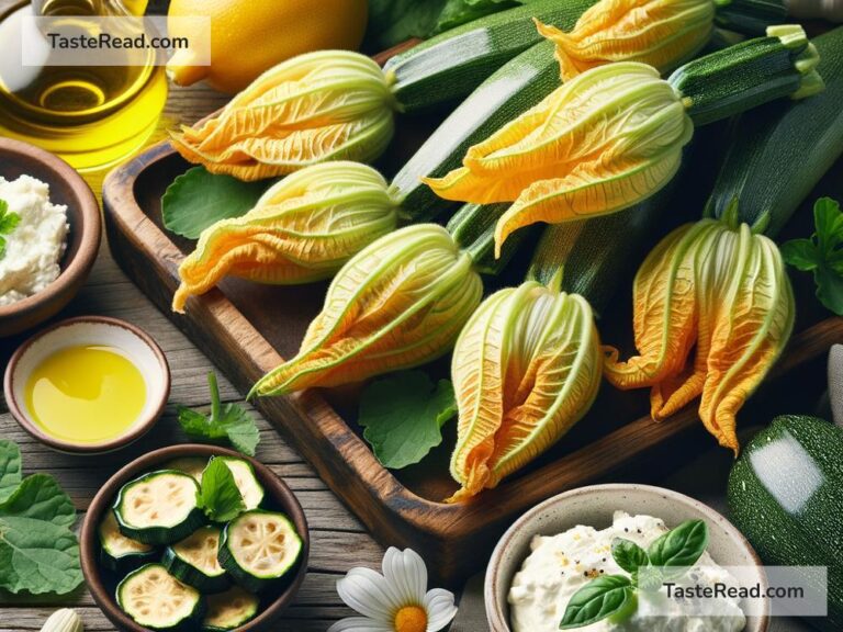 The surprising uses of zucchini flowers in gourmet dishes