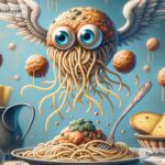 The tale of the flying spaghetti monster