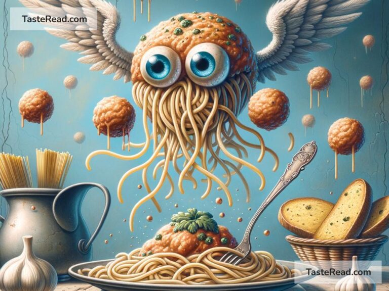 The tale of the flying spaghetti monster