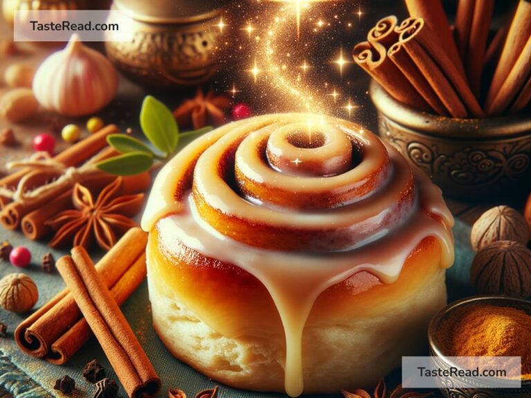 The tale of the magical cinnamon roll