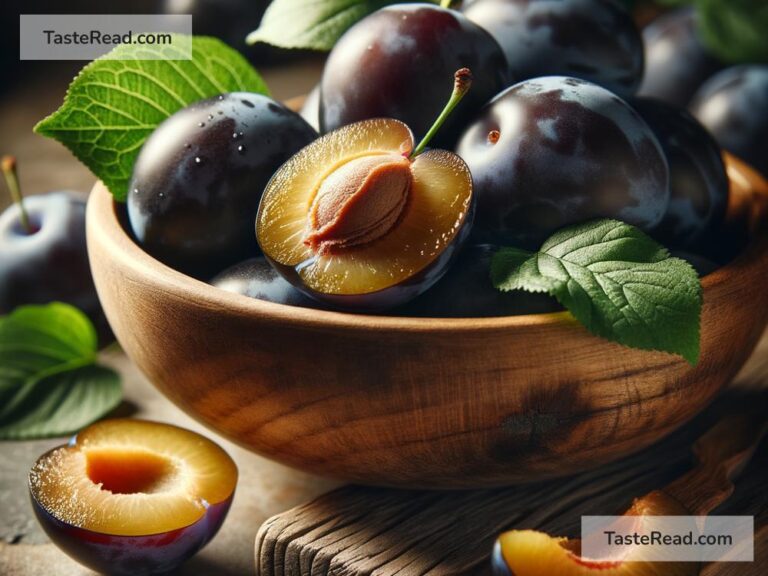 The truth about plums and their tartness