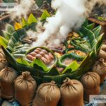 Traditional Maori hangi cooking methods in New Zealand