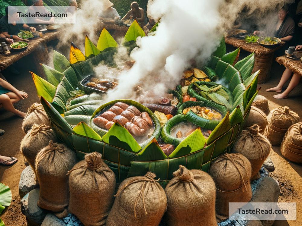 Traditional Maori hangi cooking methods in New Zealand