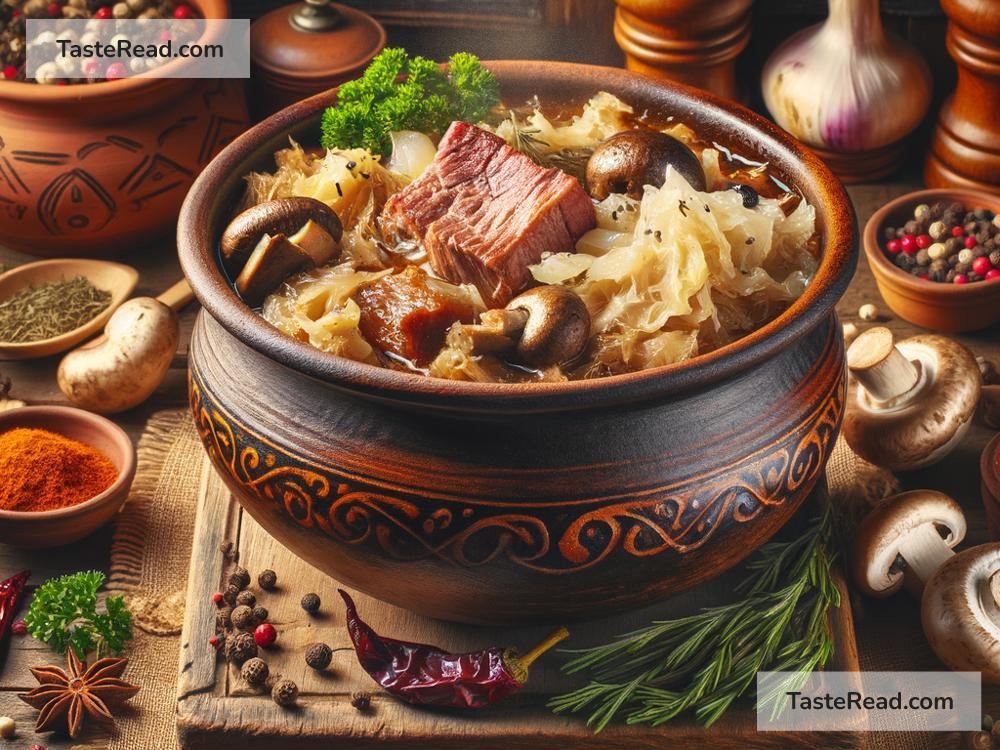 Traditional Polish bigos stew recipes passed down generations