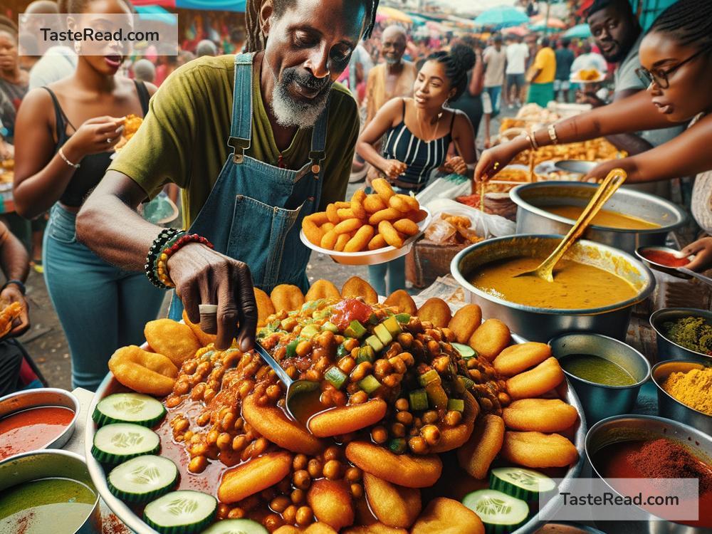 Trinidadian doubles street food culture