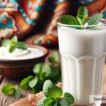 Turkish ayran as a refreshing yogurt-based drink with cultural roots
