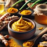 Turmeric paste for accelerating wound healing and reducing scarring