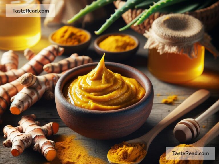 Turmeric paste for accelerating wound healing and reducing scarring