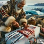 Unique hunting and food preservation techniques by Arctic Indigenous peoples