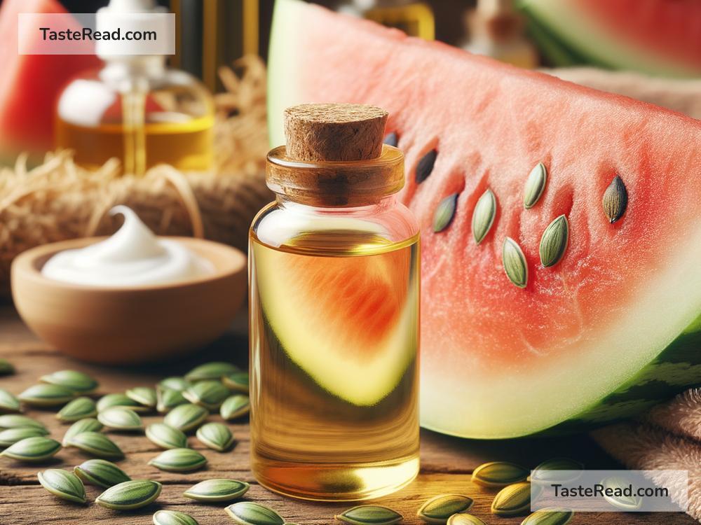 Watermelon seed oil for promoting hair growth and scalp hydration