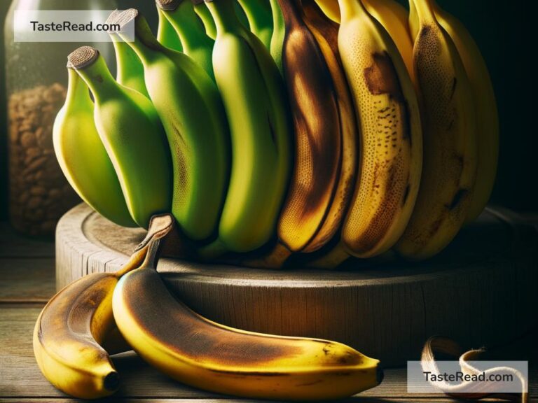 Why bananas turn brown as they ripen
