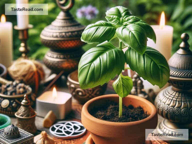 Why basil is considered sacred in some cultures
