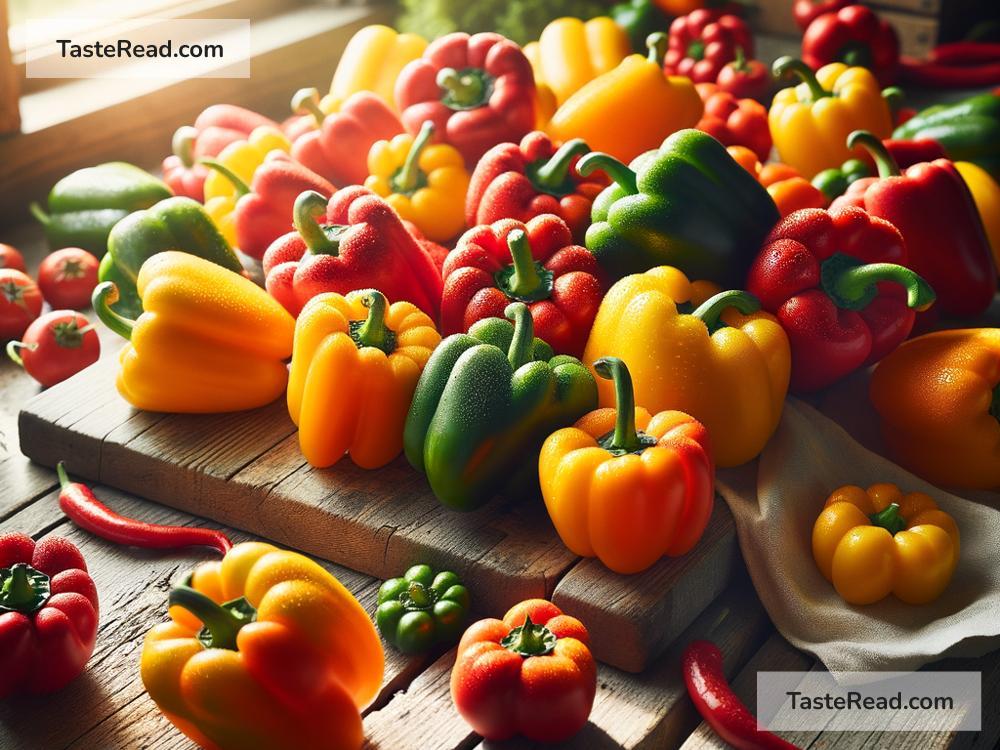 Why bell peppers come in different colors