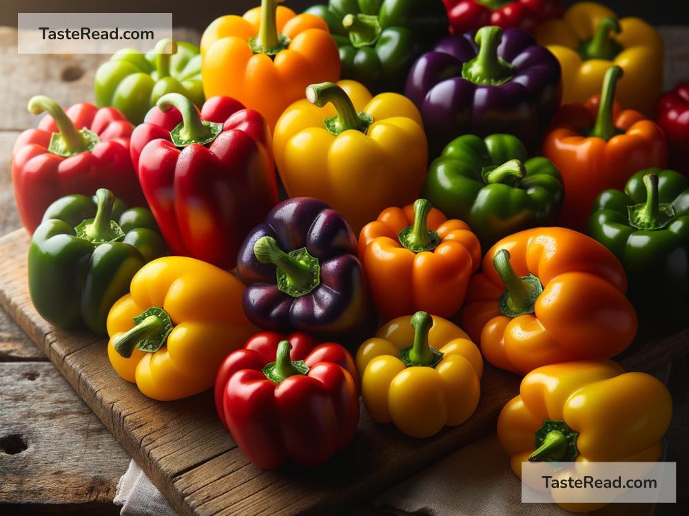 Why bell peppers come in so many colors