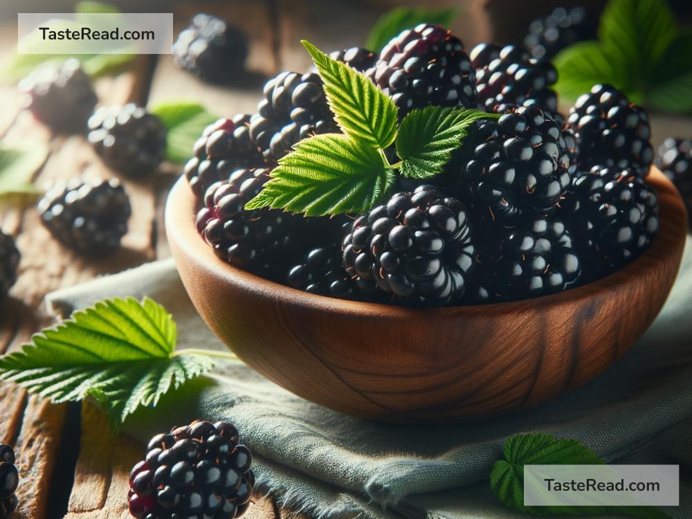 Why blackberries are packed with antioxidants