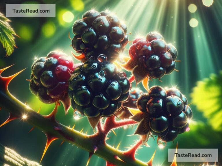 Why blackberries grow on thorny bushes
