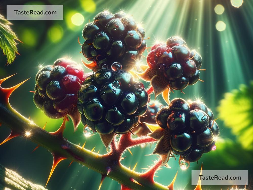Why blackberries grow on thorny bushes