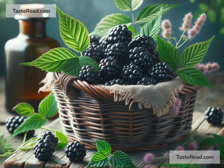 Why blackberries were once used as medicine