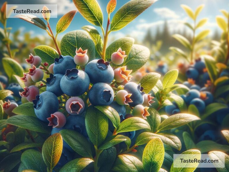 Why blueberries grow in clusters