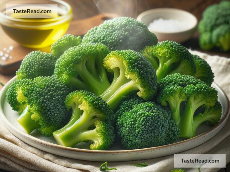 Why broccoli tastes better when steamed