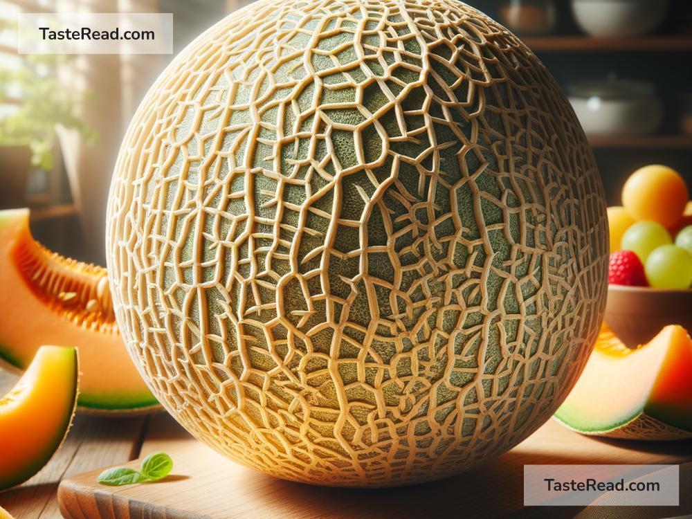 Why cantaloupes have a netted rind