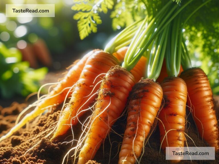 Why carrots grow better in sandy soil