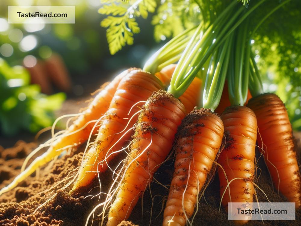 Why carrots grow better in sandy soil