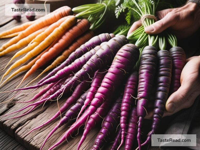 Why carrots were originally purple