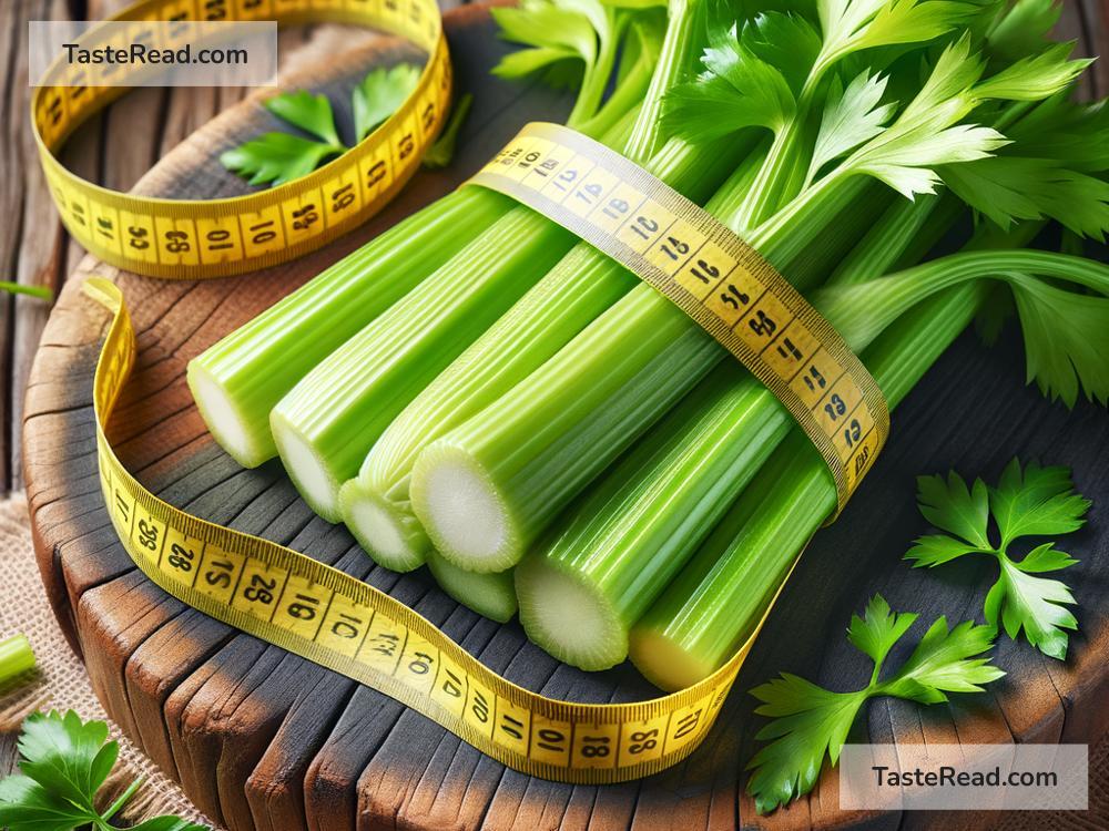 Why celery is praised for its low-calorie count