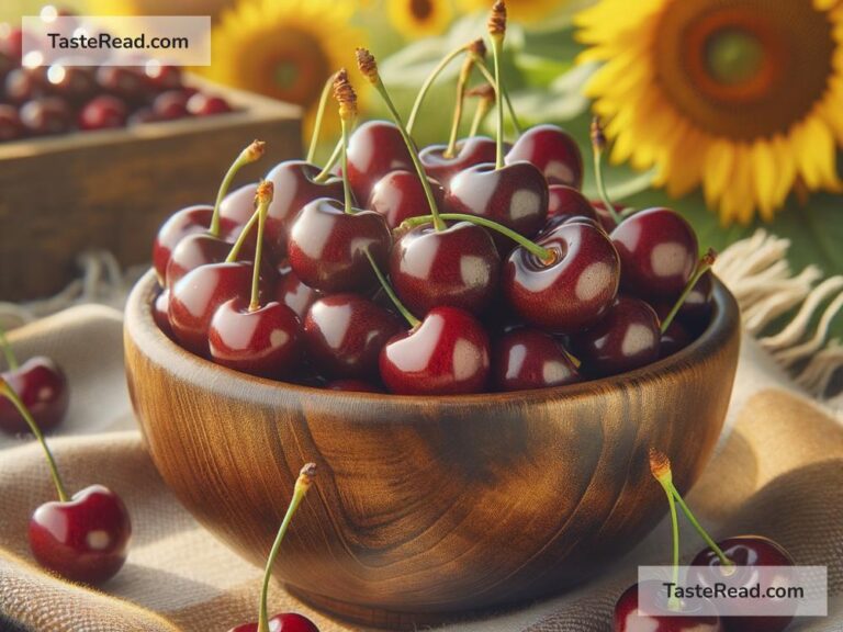 Why cherries are considered a summer delicacy