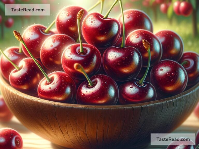 Why cherries are so vibrant in color