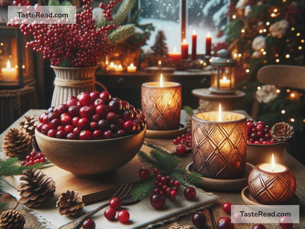 Why cranberries are used in holiday traditions