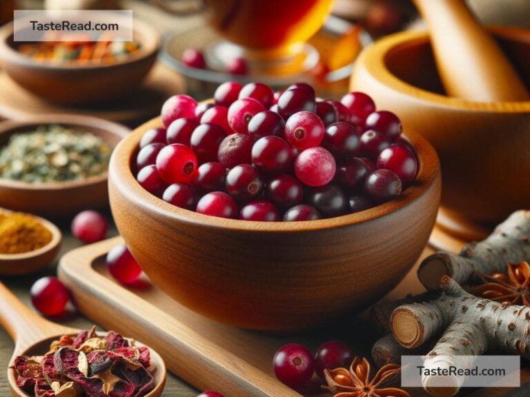 Why cranberries are used in traditional medicine