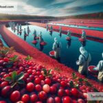 Why cranberries float in water during harvesting