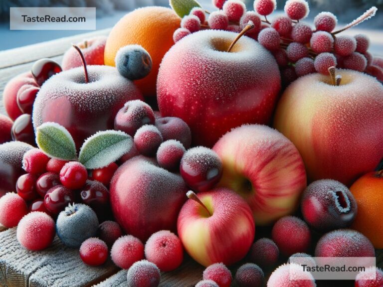 Why fruits from colder climates taste different