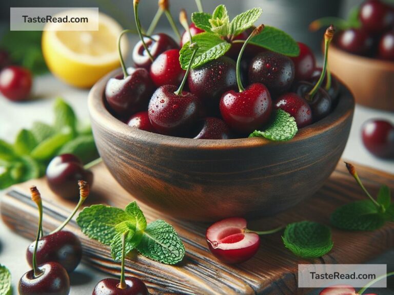 Why fruits like cherries have a tart-sweet balance